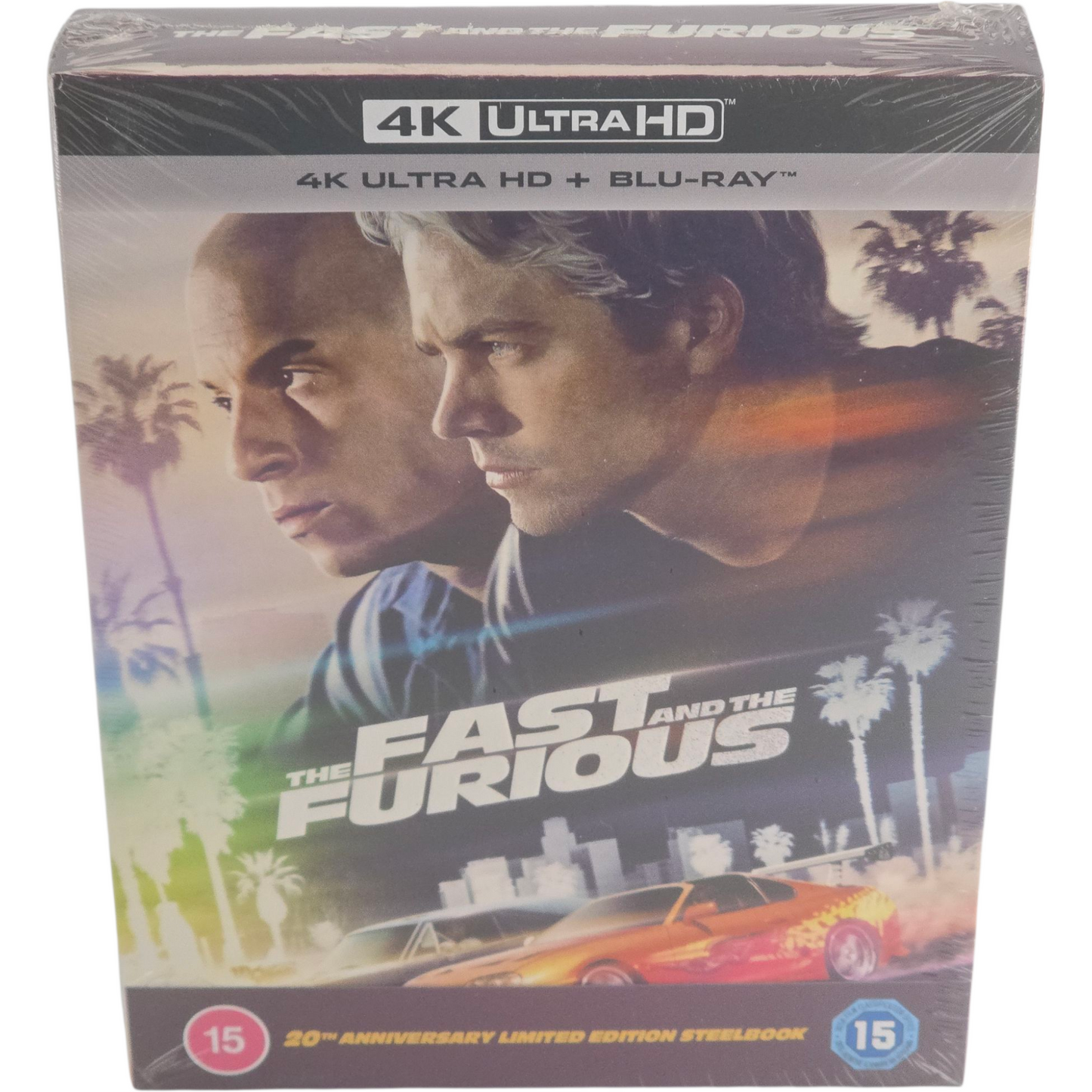 Fast and Furious SteelBook 4K Ultra HD + Blu-ray Collector's Edt Zavvi Zone B