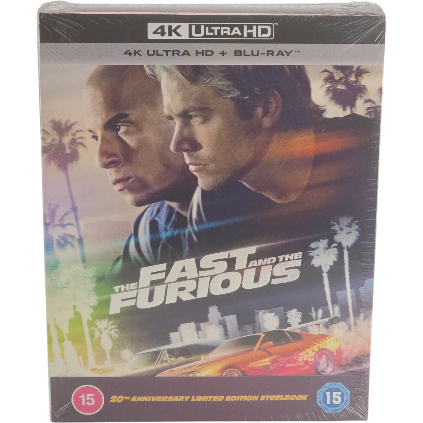 Fast and Furious SteelBook 4K Ultra HD + Blu-ray Collector's Edt Zavvi Zone B