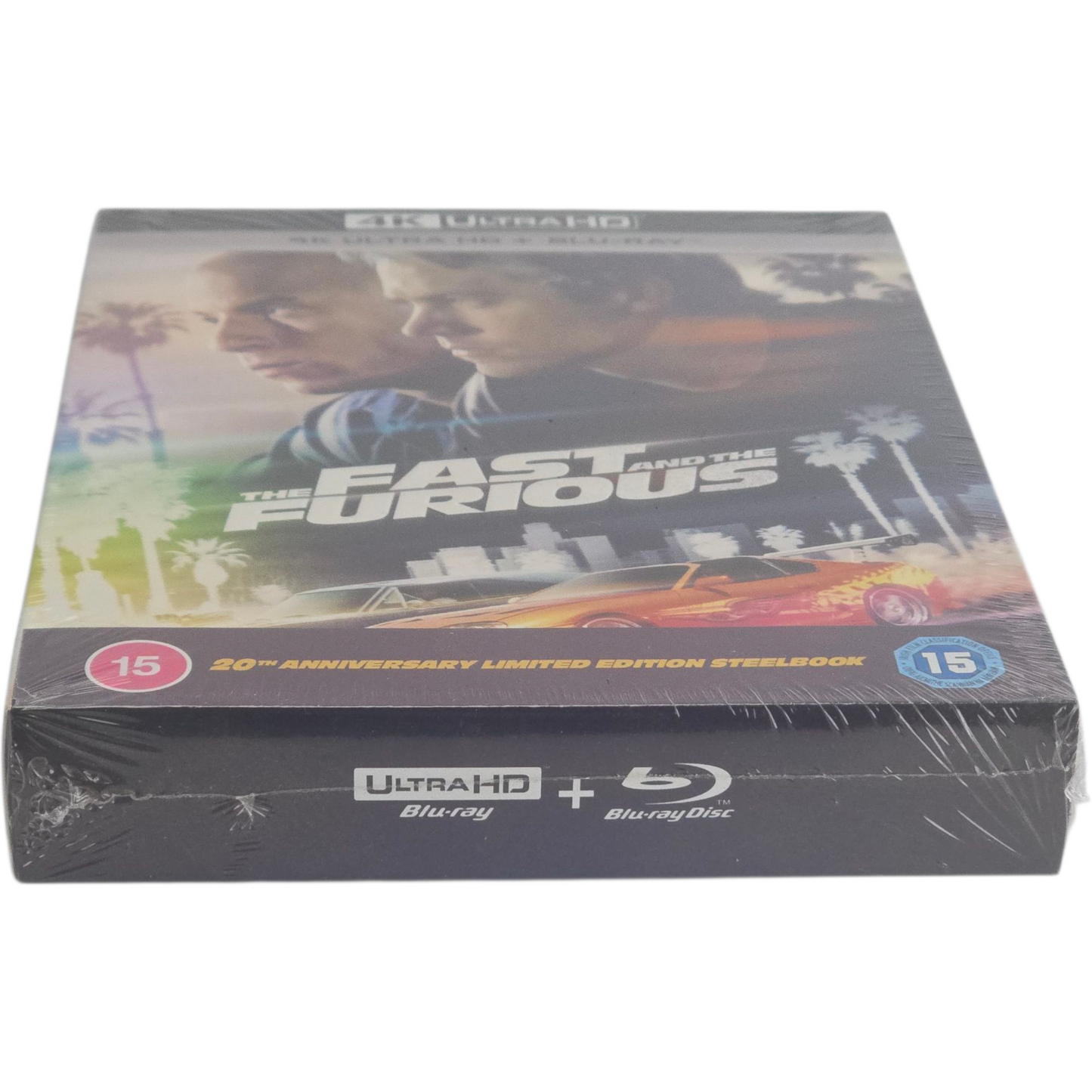 Fast and Furious SteelBook 4K Ultra HD + Blu-ray Collector's Edt Zavvi Zone B