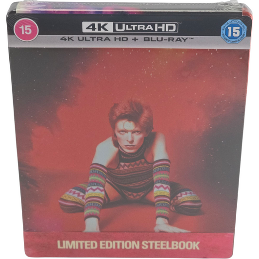 Moonage Daydream SteelBook 4K Ultra HD + Blu-ray  David Bowie 2023 Zone B