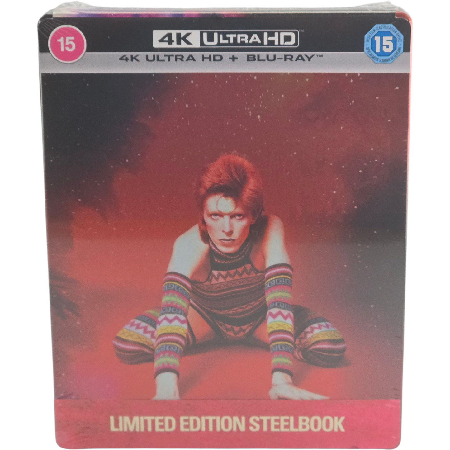 Moonage Daydream SteelBook 4K Ultra HD + Blu-ray  David Bowie 2023 Zone B