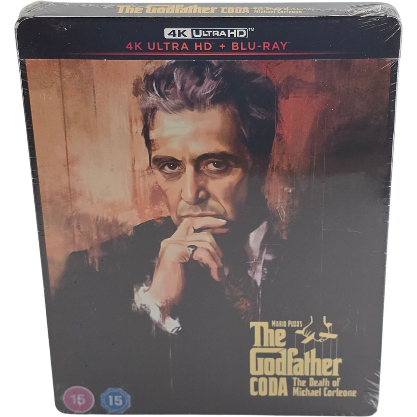 The Godfather, Coda:Michael Corleone 4K Blu-ray Steelbook 4K Ultra HD + Blu-ray B