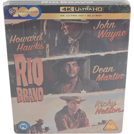 Rio Bravo SteelBook 4K Ultra HD+Blu-ray édi limitée John Wayne, Dean Martin B