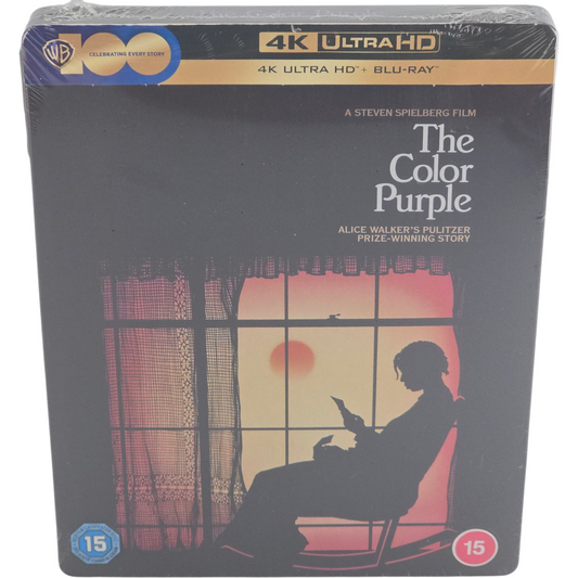 The Color Purple SteelBook 4K Ultra HD +Blu-ray Spielberg, Danny Glover Libre