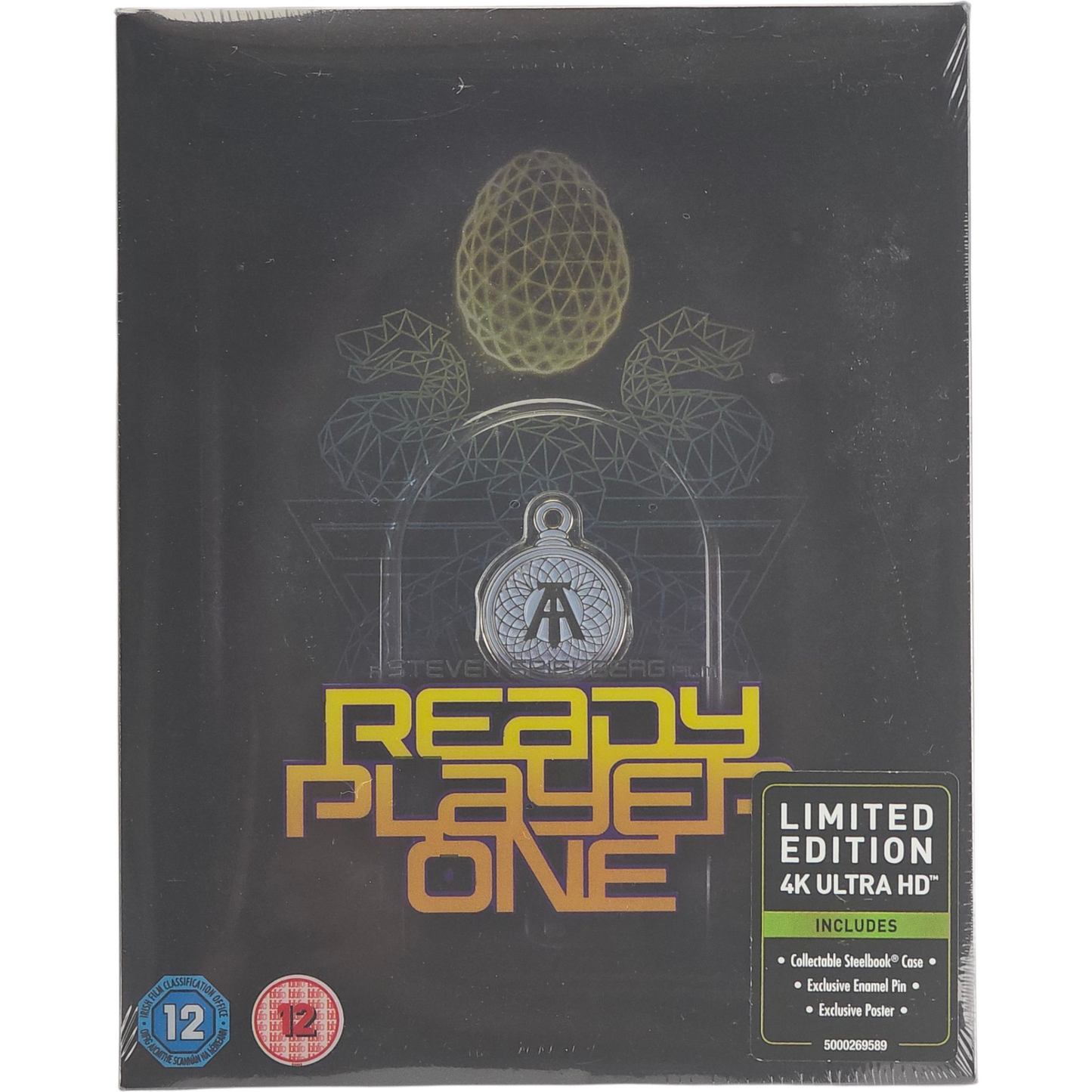 Ready Player One 4K Ultra HD Blu-ray + Blu-ray SteelBook Titans of Cult Zone B