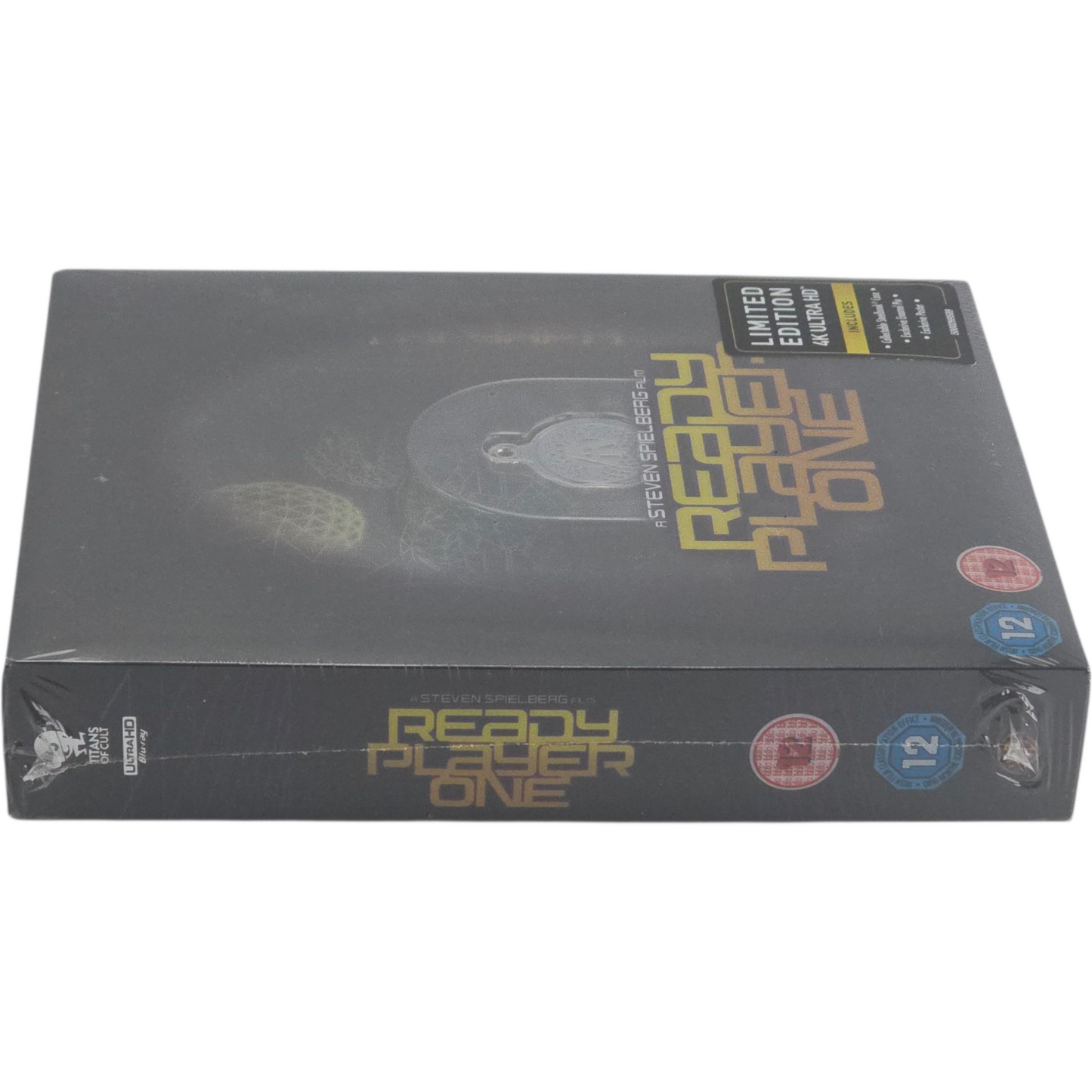 Ready Player One 4K Ultra HD Blu-ray + Blu-ray SteelBook Titans of Cult Zone B
