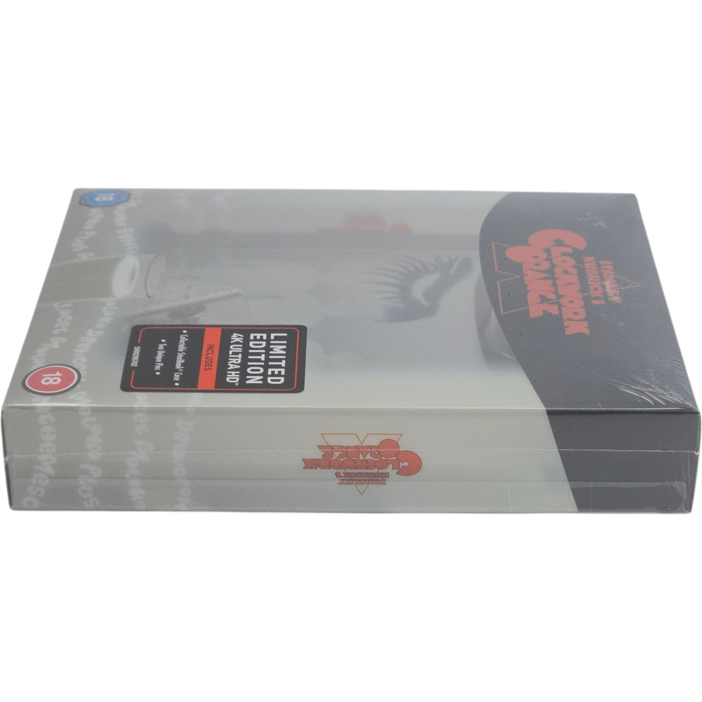 L'Orange mécanique  4K Ultra HD Blu-ray  SteelBook  Titans of Cult  Zone B [-18]