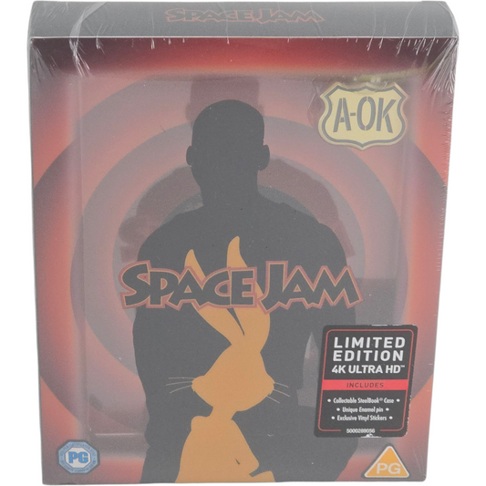 Space Jam Michael Jordan 4K Ultra HD Blu-ray +Blu-ray SteelBook Titans of Cult B