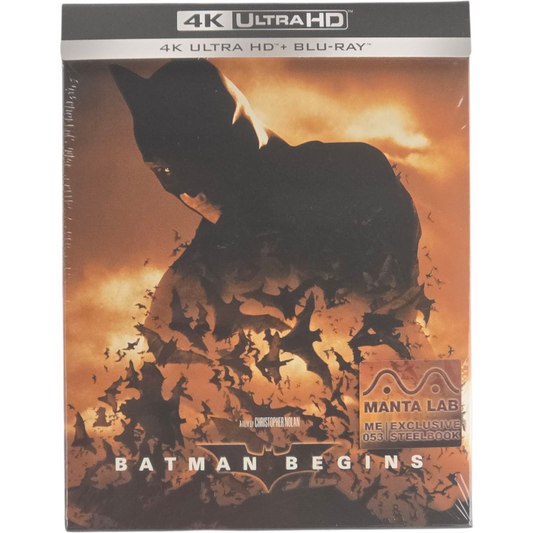 Batman Begins - SteelBook 4K Ultra HD + Blu-ray - Visuel 2