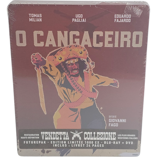 Viva Cangaceiro Blu-ray + DVD Steelbook Futurepak Giovanni Fago 1000 ex  Libre