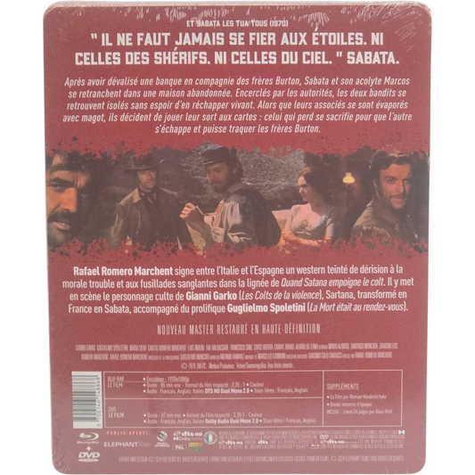 Et Sabata les tua tous (1970) – FuturePak Blu-ray + DVD