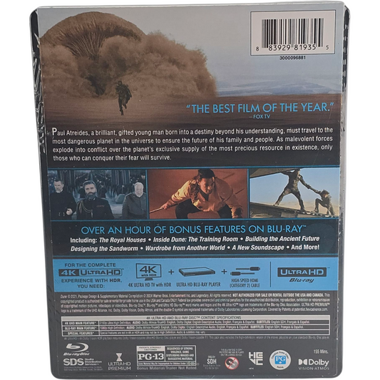 Dune - SteelBook 4K Ultra HD + Blu-ray - Visuel 3