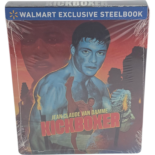 Kickboxer 1989 Blu-ray Steelbook Jean-Claude Van Damme 2024 Wal-Mart Exclusif A