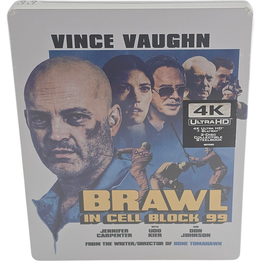 Brawl in Cell Block 99: 4K Ultra HD + Blu-ray SteelBook  Vince Vaughn Region A