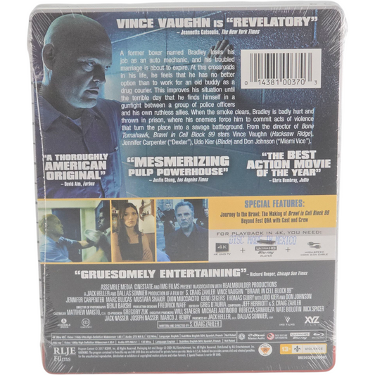 Brawl in Cell Block 99 - SteelBook 4K Ultra HD + Blu-ray - Visuel 3