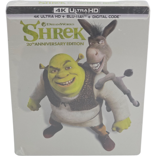 Shrek 4K Ultra HD + Blu-ray+ Digital Steelbook Eddie Murphy,Cameron Diaz ,Libre