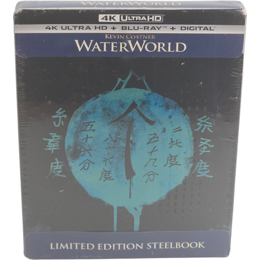 Waterworld : Steelbook 4K Ultra HD + Blu-ray  Kevin Costner, Dennis Hopper Zone A