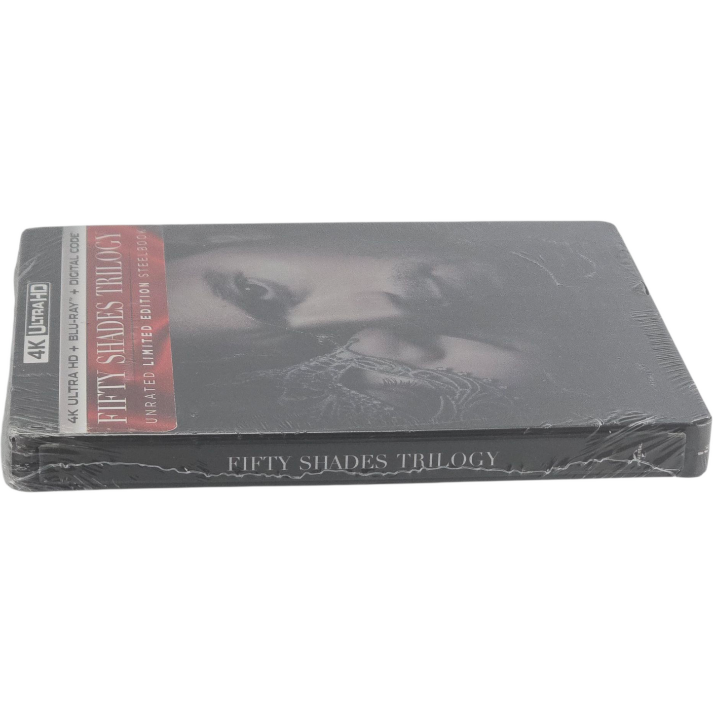 Fifty Shades Trilogy Steelbook 4K Ultra HD + Blu-ray + Digital HD 3 Films[-18] A