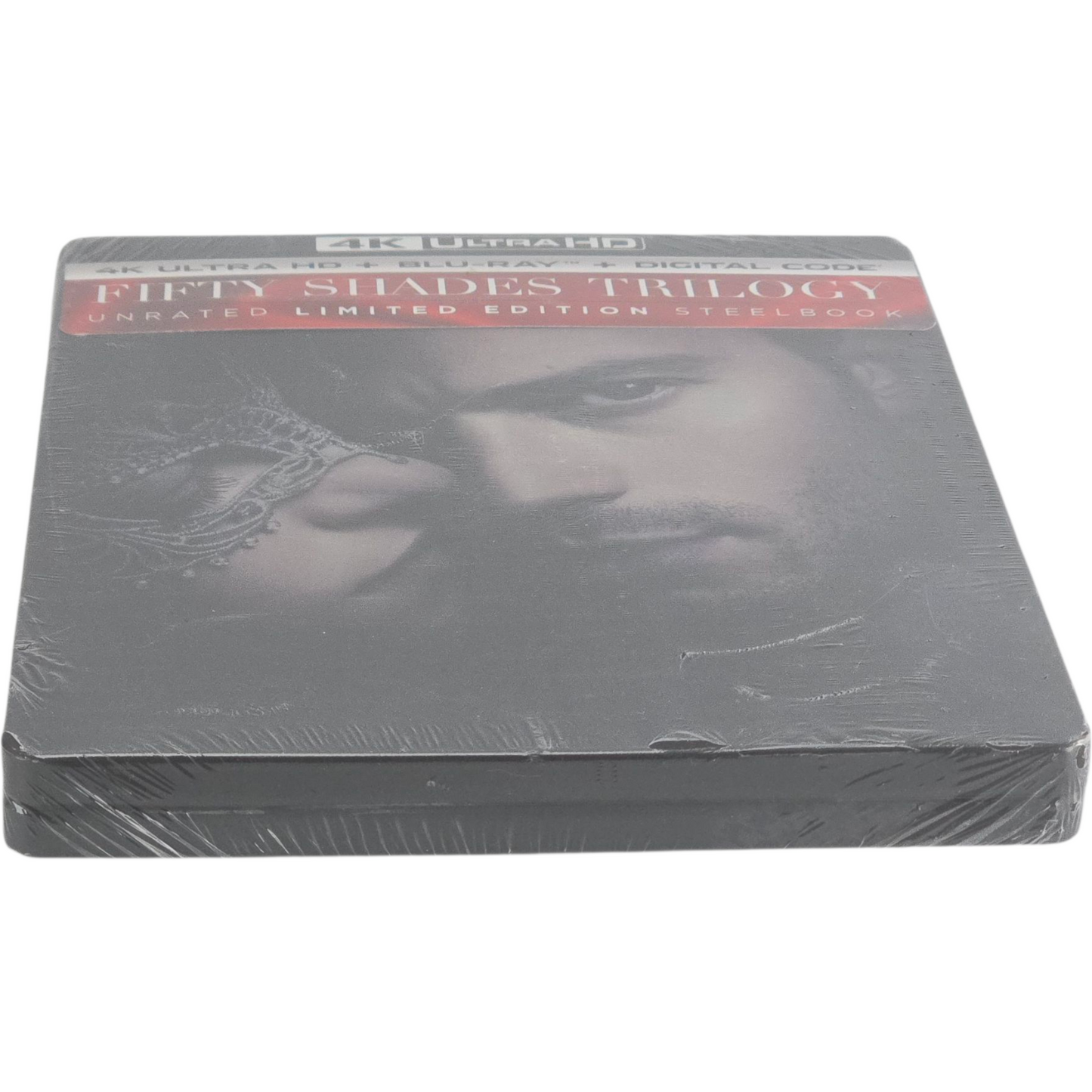 Fifty Shades Trilogy Steelbook 4K Ultra HD + Blu-ray + Digital HD 3 Films[-18] A
