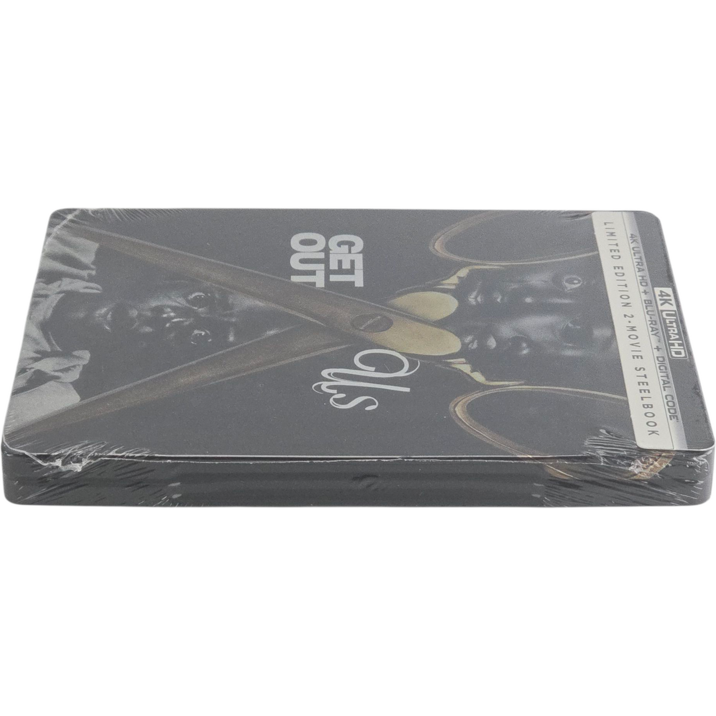 Get Out / Us:2-Films 4K Ultra HD + Blu-ray SteelBook édt Ltd Jordan Peele[-18]A