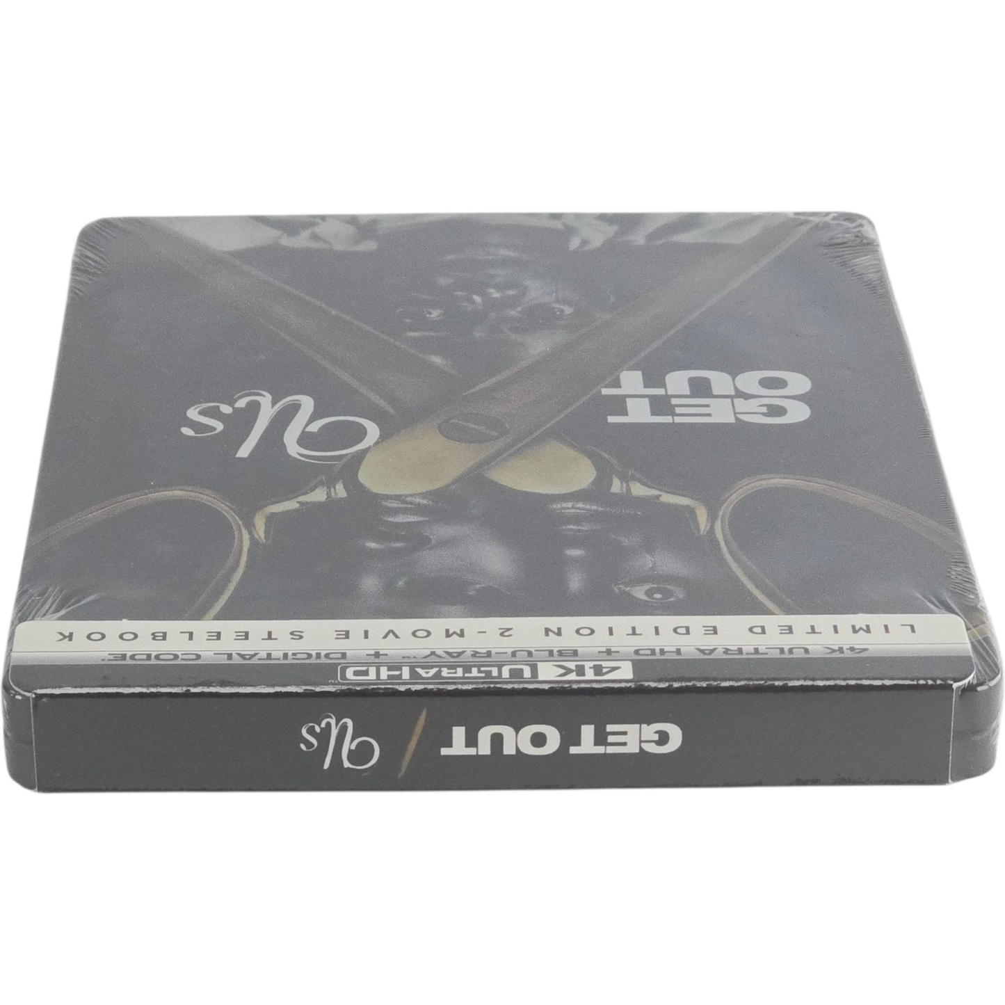 Get Out / Us:2-Films 4K Ultra HD + Blu-ray SteelBook édt Ltd Jordan Peele[-18]A