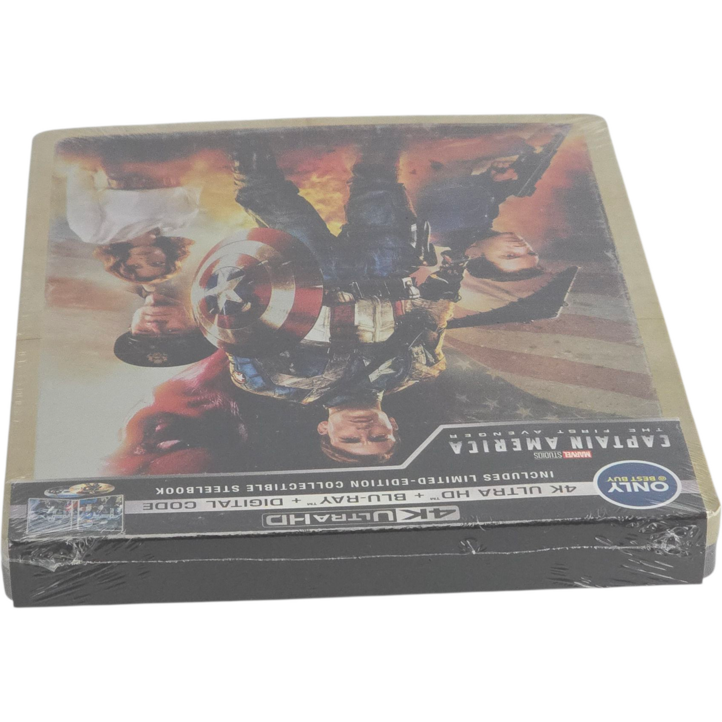 Captain America: The First Avenger SteelBook 4K Ultra HD + Blu-ray (Import US, VF incluse)