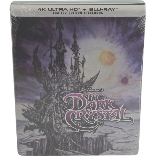 Dark Crystal SteelBook 4K Ultra HD + Blu-ray Import USA VF Jim Henson Frank Oz