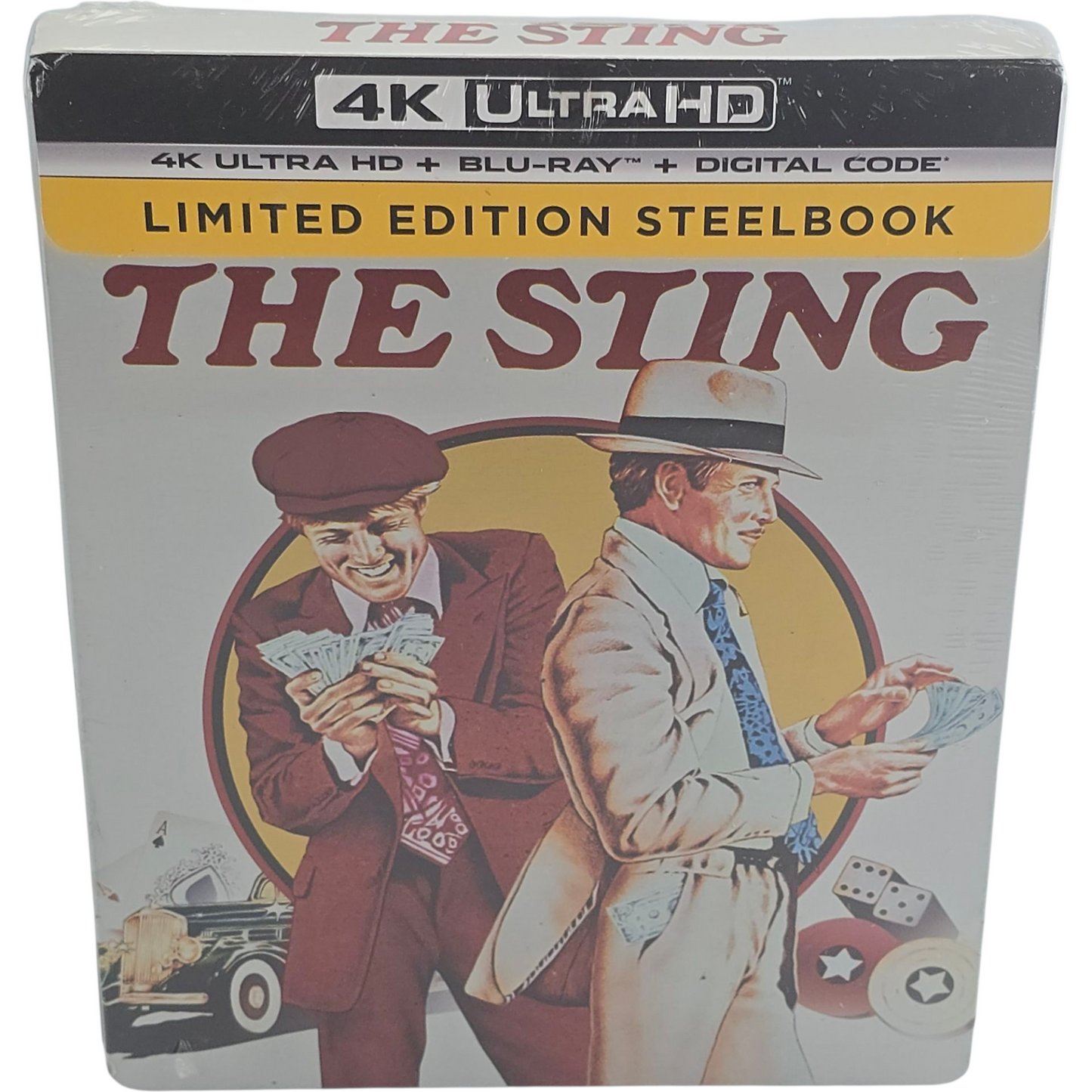 The Sting[L'Arnaque] 4K Ultra HD+Blu-ray SteelBook Paul Newman, Robert Redford A