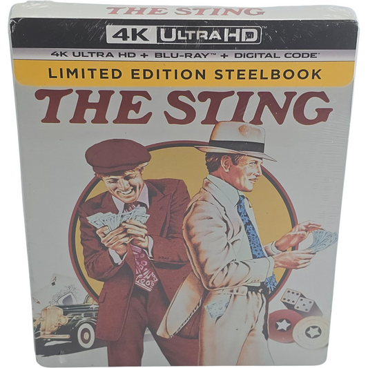 The Sting[L'Arnaque] 4K Ultra HD+Blu-ray SteelBook Paul Newman, Robert Redford A