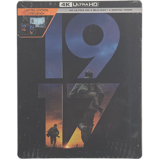 1917 SteelBook 4K + Blu-ray Débossé Import USA VF Sam Mendes George MacKay