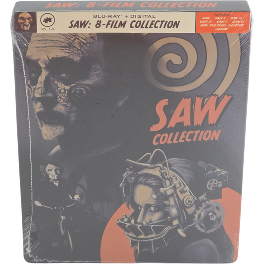 Saw Collection : 8 Films Collection  SteelBook Blu-ray + Digital Edition Limitée  [-18] A