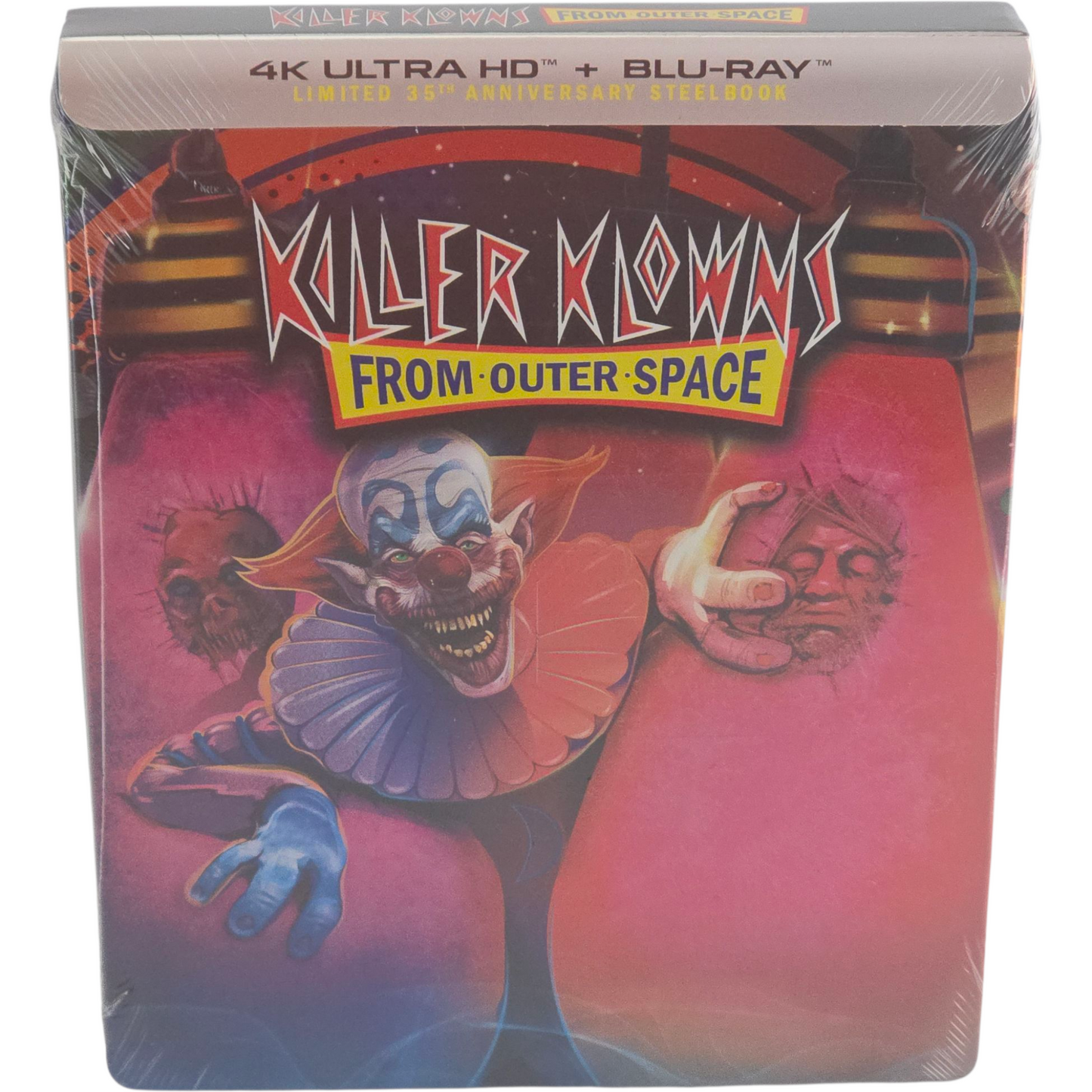 Killer Klowns from Outer Space Steelbook 4K Ultra HD + Blu-ray  Stephen Chiodo A