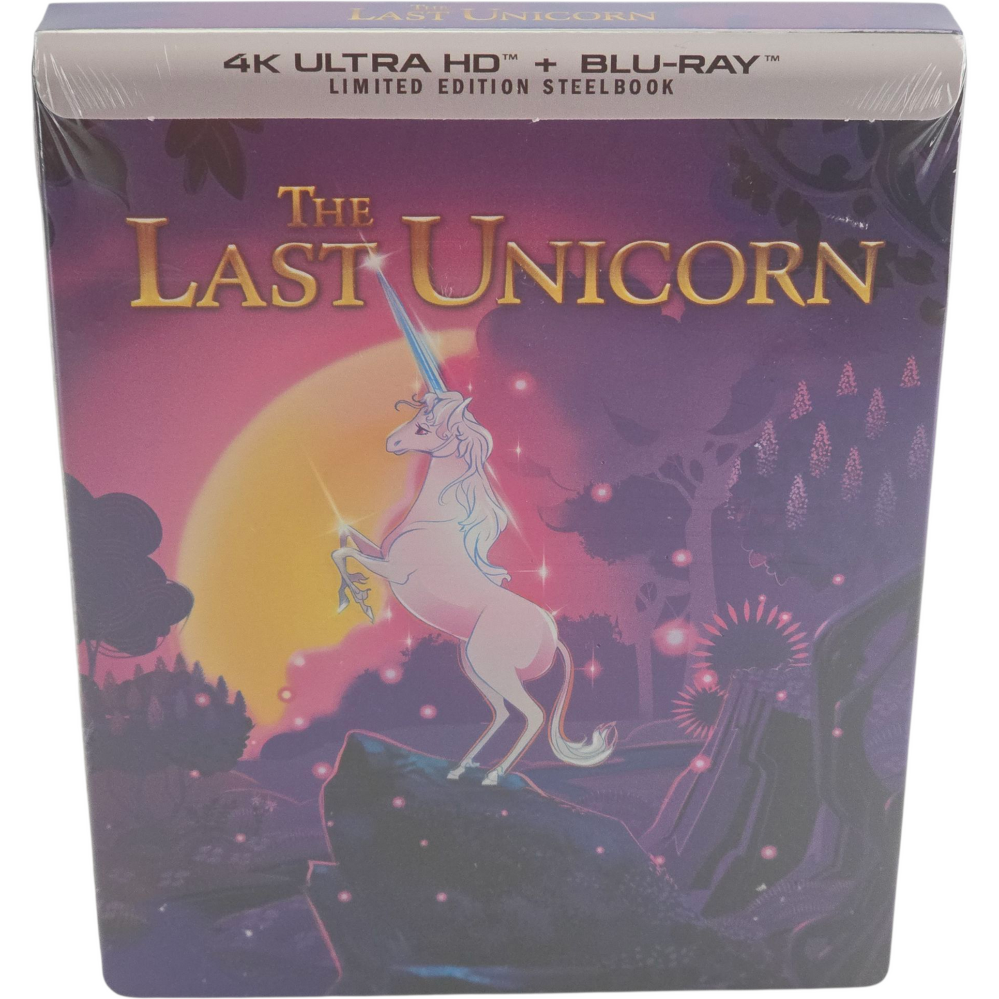 The Last Unicorn Steelbook 4 UHD + Blu-ray + Digital ,Alan Arkin, Jeff Bridges A