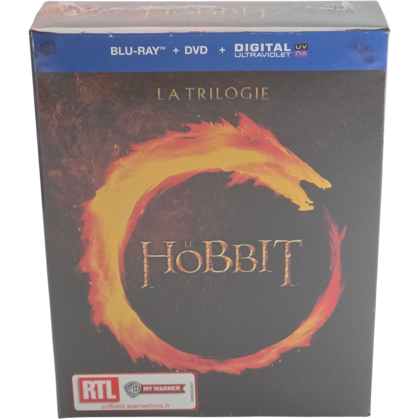 La trilogie du Hobbit Blu-ray + DVD 3 Films  2012-2014  Peter Jackson Region B