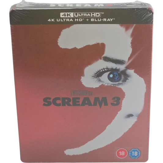 Scream 3 SteelBook  4 K Ultra HD + Blu-ray  Édition Collector 2023 Zone B [-18]