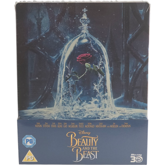 La Belle et la Bête (2017) - SteelBook Blu-ray 3D + Blu-ray - Zone libre - vue 2