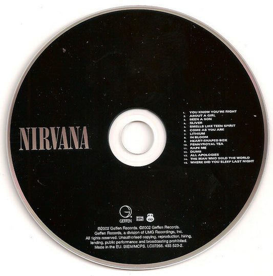 Nirvana - Nirvana - CD - visuel 3