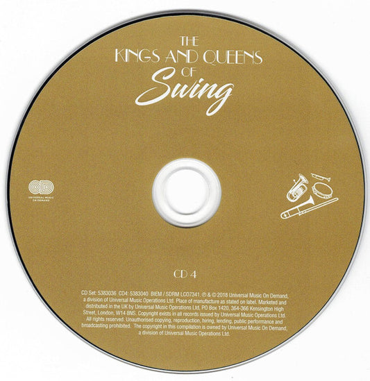 Artistes divers - The Kings And Queens Of Swing - 4 CD - visuel 3