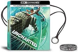 Uncharted [ Steelbook + bague ] 4K Ultra HD + Blu-ray + Digital 4K  Zone A