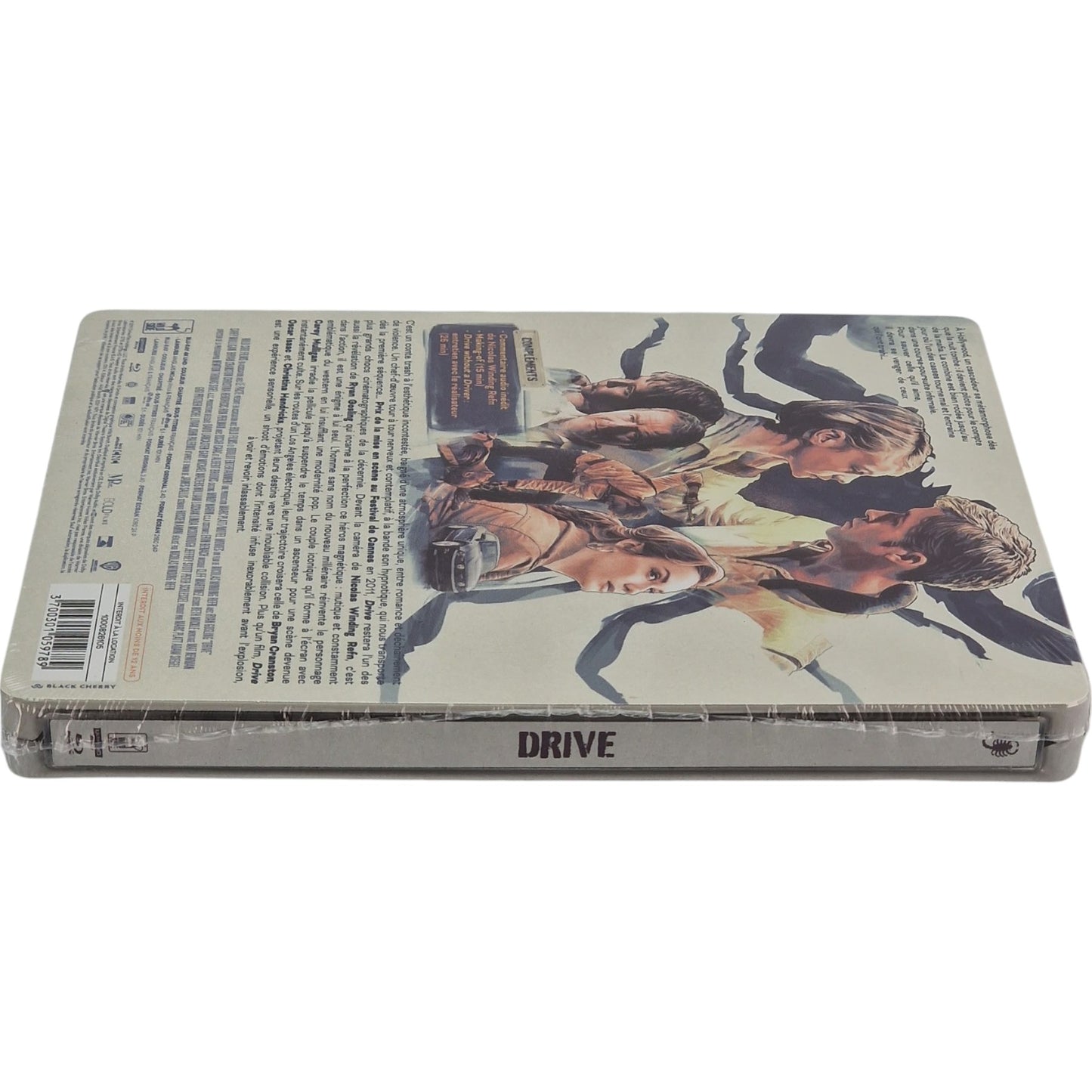Drive  4K Ultra HD + Blu-ray SteelBook Limitée Collector's  Ryan Gosling  Zone B