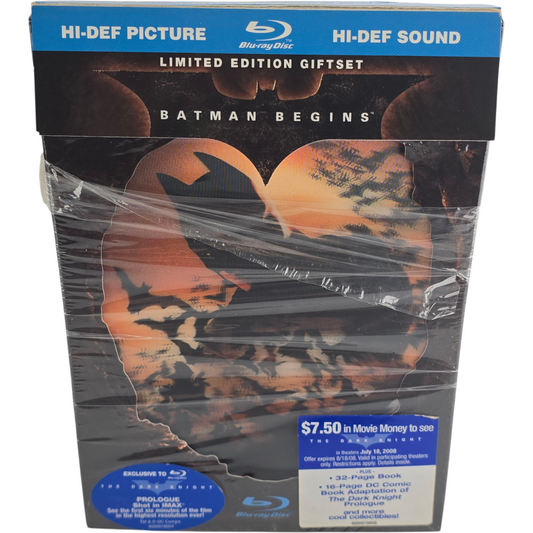 Batman Begins  Limited Edition Gift Set Blu-ray avec Lenticular + Comic Book Zone 1