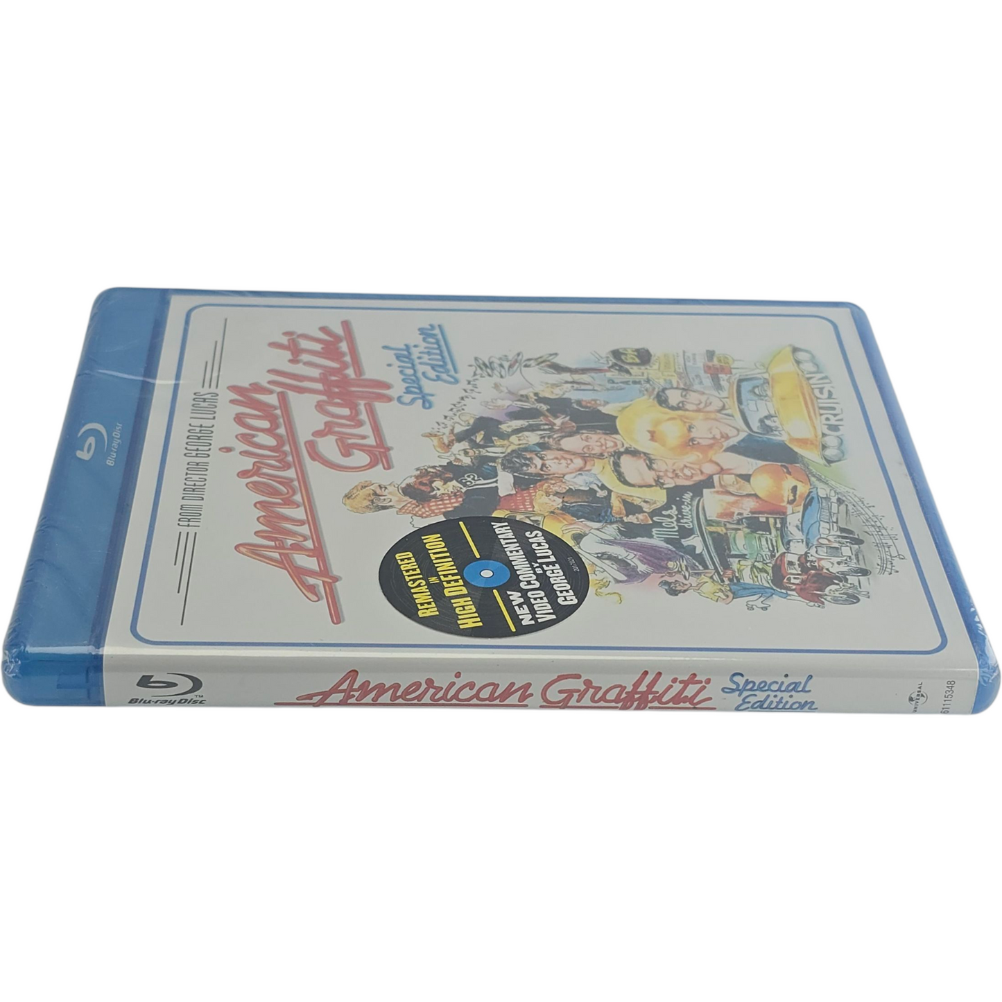 American Graffiti Blu-ray  George Lucas Richard Dreyfuss Zone 1 US Import