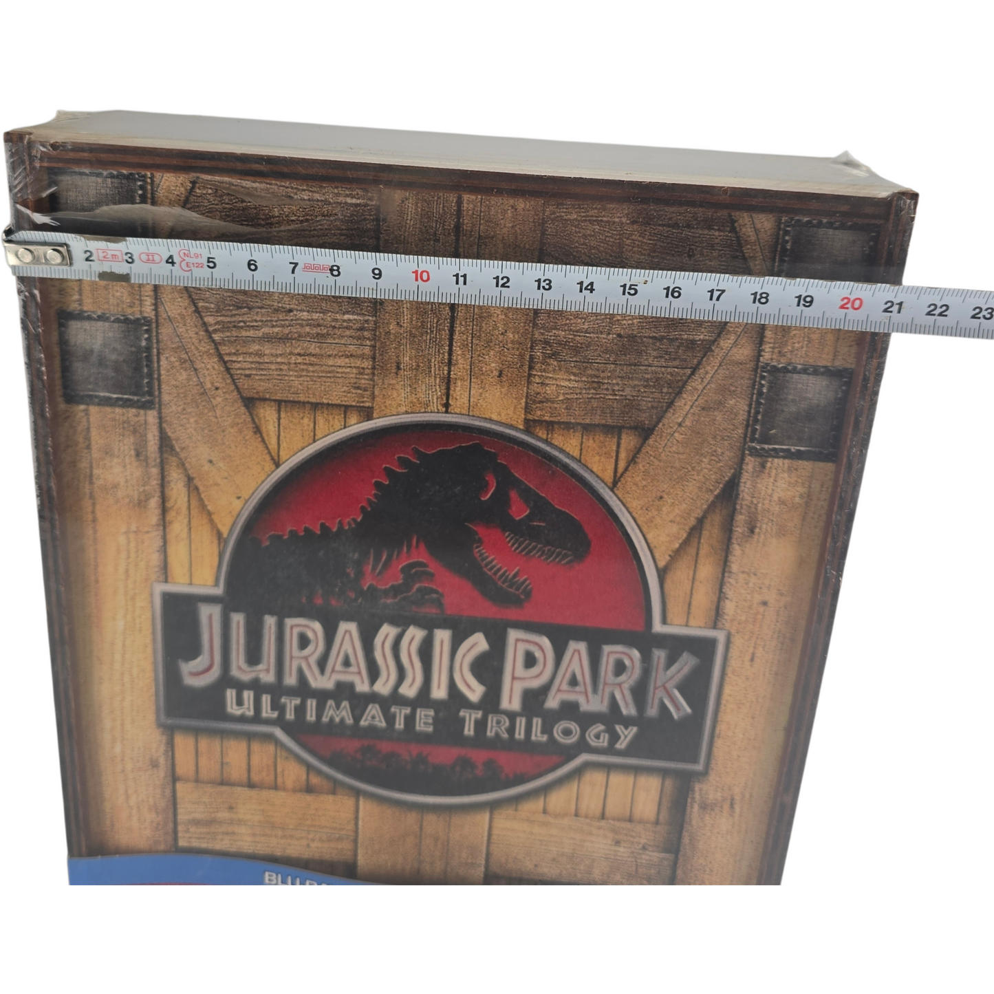 Jurassic Park Ultimate Trilogy Blu-ray  Ltd Edition boîte bois Collector Zone B