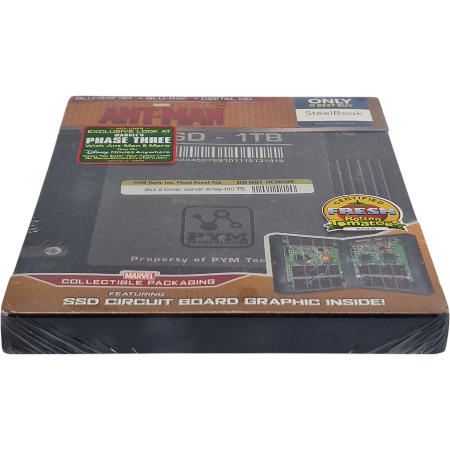 Ant-Man Blu-ray 3D + 2D SteelBook Débossé Best Buy 2015 A Zone