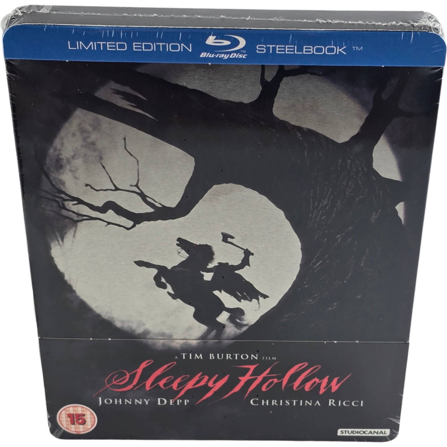 Sleepy Hollow Steelbook Blu-ray 1ère édition 2015 Zavvi 2000 Ex Johnny Depp  B