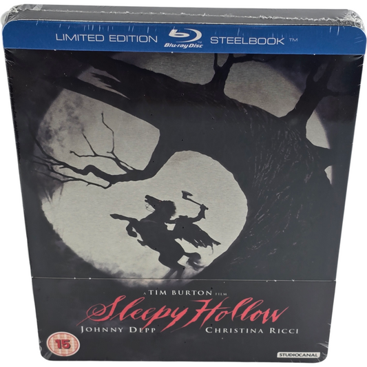 Sleepy Hollow Steelbook Blu-ray 1ère édition 2015 Zavvi 2000 Ex Johnny Depp  B
