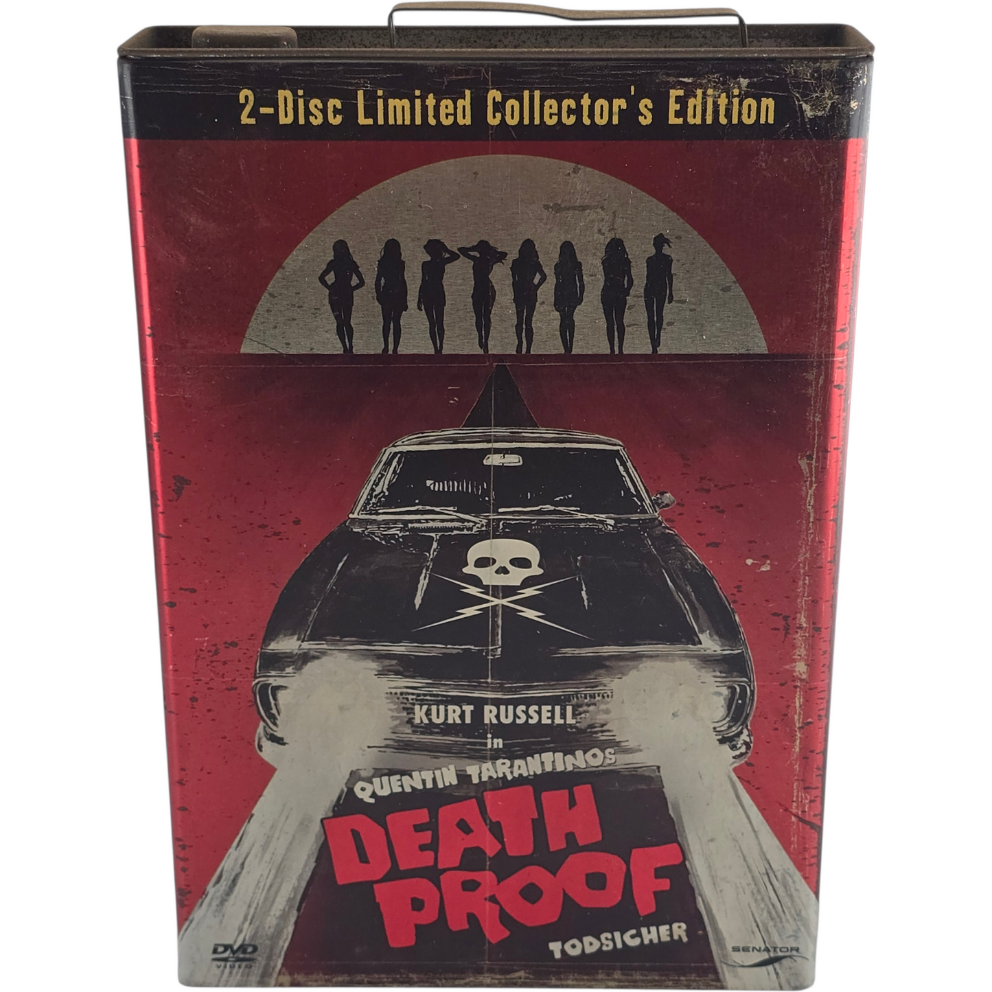 Death Proof DVD SteelBook jerrican Metal Box Collector's Quentin Tarantino[-18]Z 1