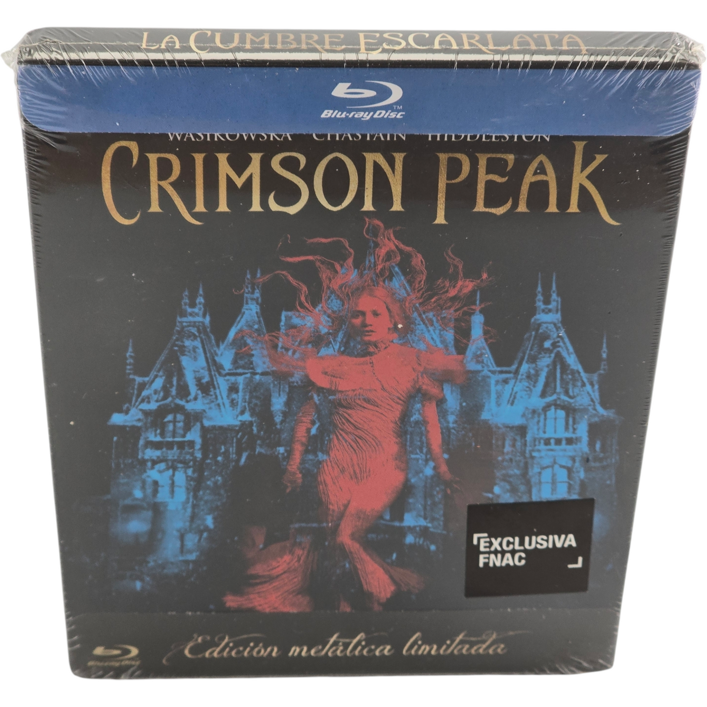 Crimson Peak SteelBook Blu-ray La Cumbre Escarlata Fnac Espagne Exclusive Zone B