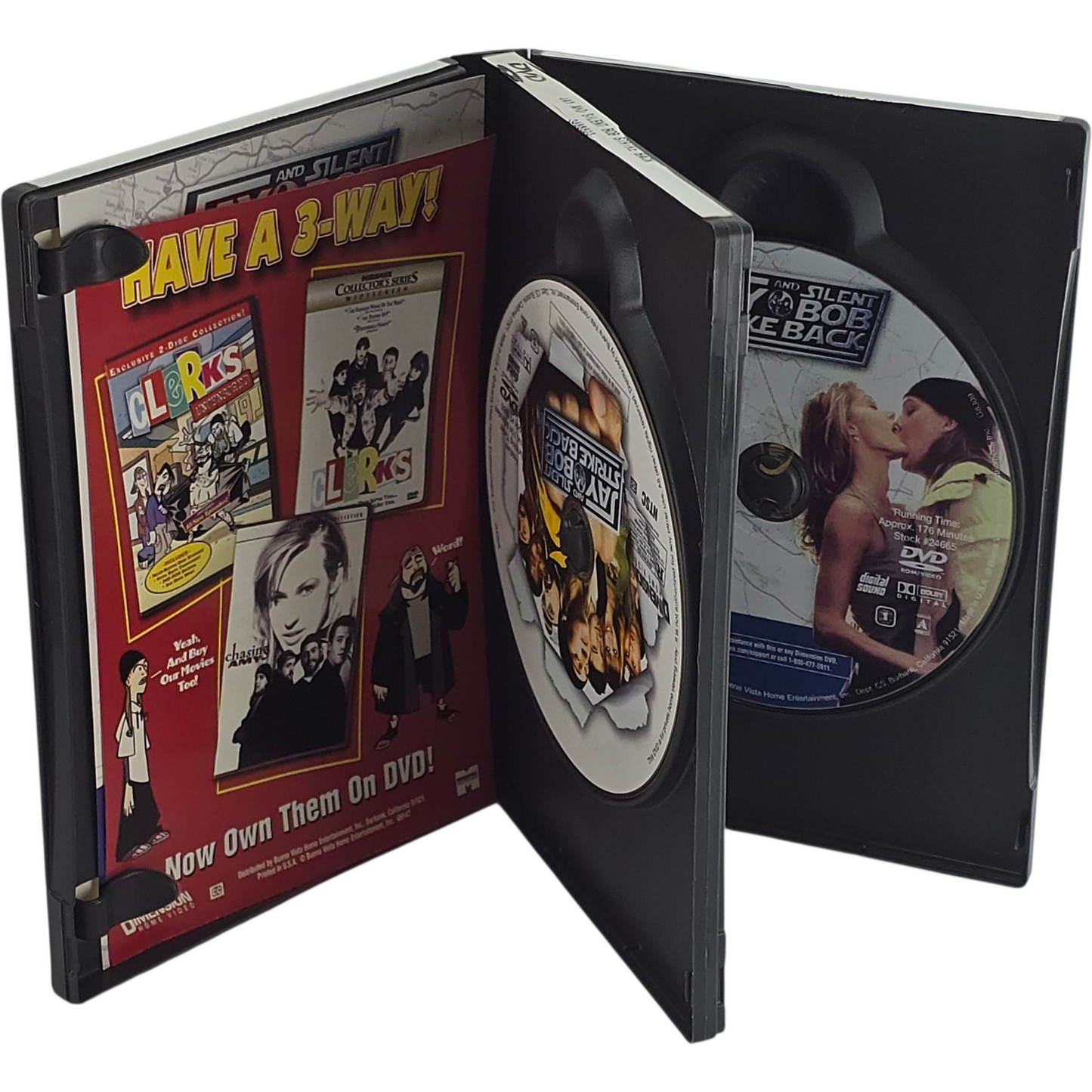 Jay and Silent Bob Strike Back DVD Ltd Collector's  Disney Zone 1 US Import