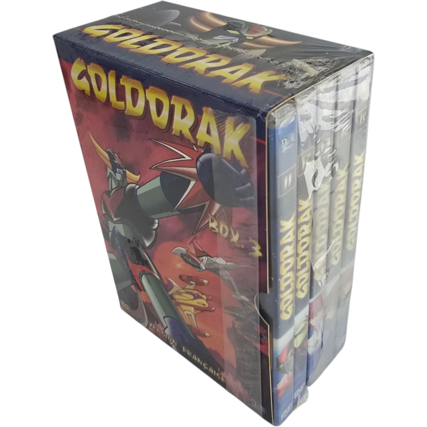 Goldorak 5 DVD  Box 3 (Épisodes 55 à 74) 1975   Actarus, Alcor, Vénusia  Zone B